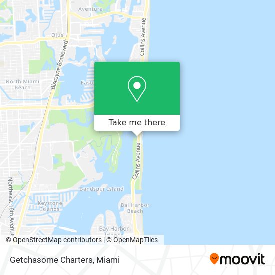 Getchasome Charters map