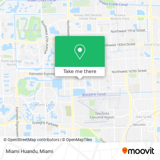 Miami Huandu map