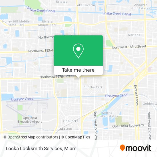 Mapa de Locka Locksmith Services