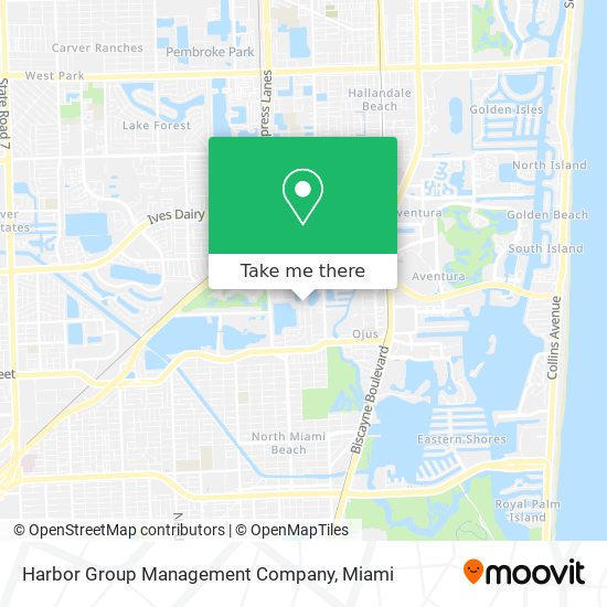 Mapa de Harbor Group Management Company