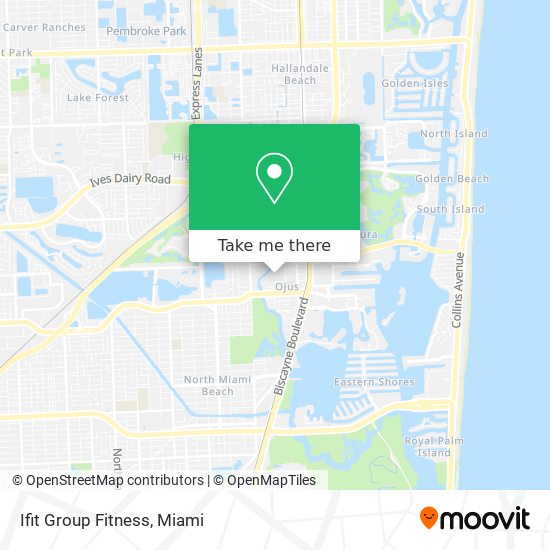 Ifit Group Fitness map