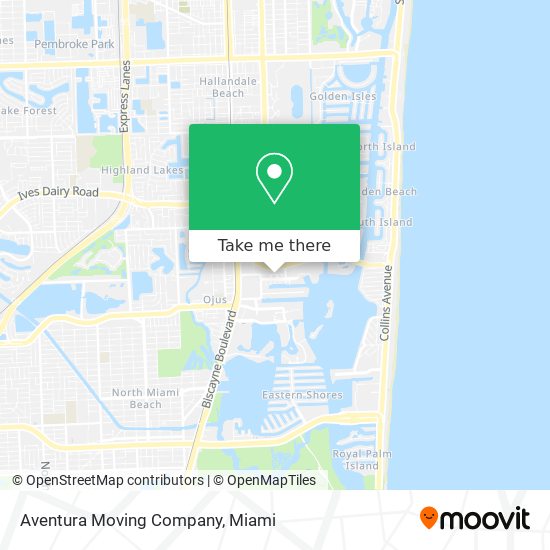 Mapa de Aventura Moving Company