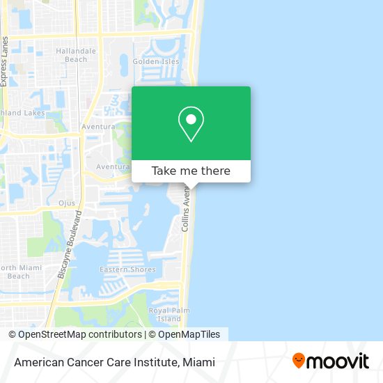 Mapa de American Cancer Care Institute