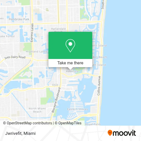Jwrivefit map