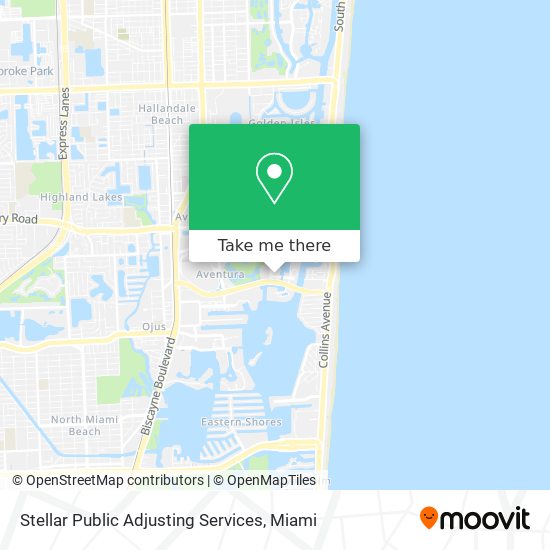 Mapa de Stellar Public Adjusting Services