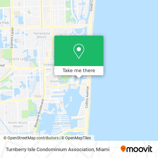 Turnberry Isle Condominium Association map