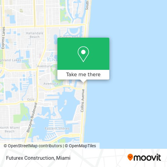 Mapa de Futurex Construction
