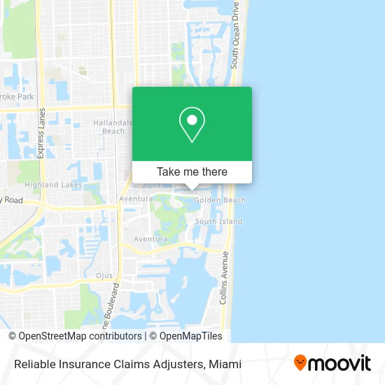 Reliable Insurance Claims Adjusters map