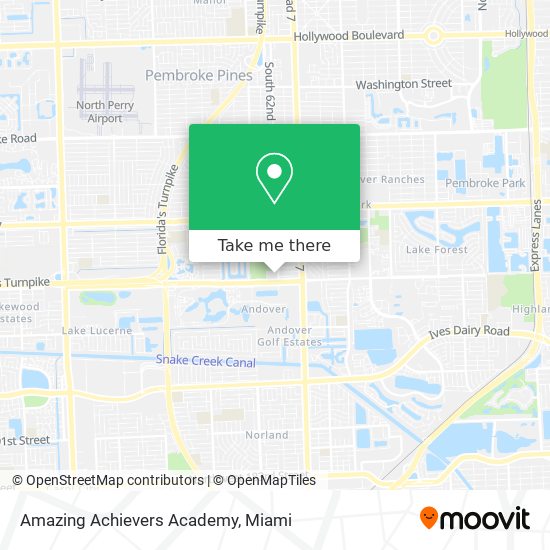 Amazing Achievers Academy map