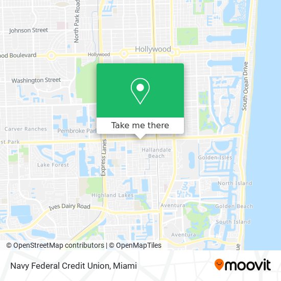 Navy Federal Credit Union map