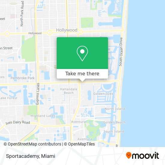 Sportacademy map