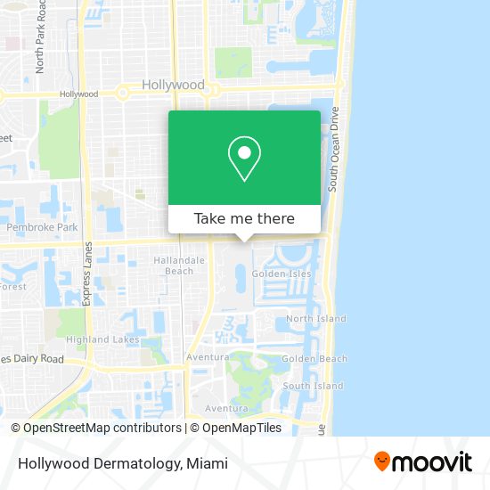 Mapa de Hollywood Dermatology