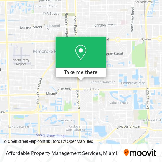 Mapa de Affordable Property Management Services