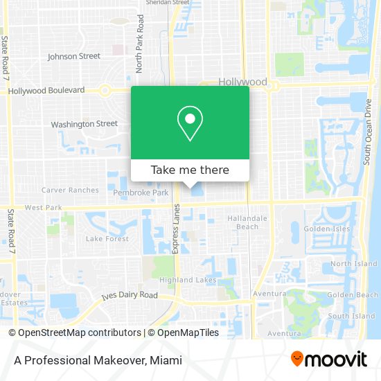 A Professional Makeover map