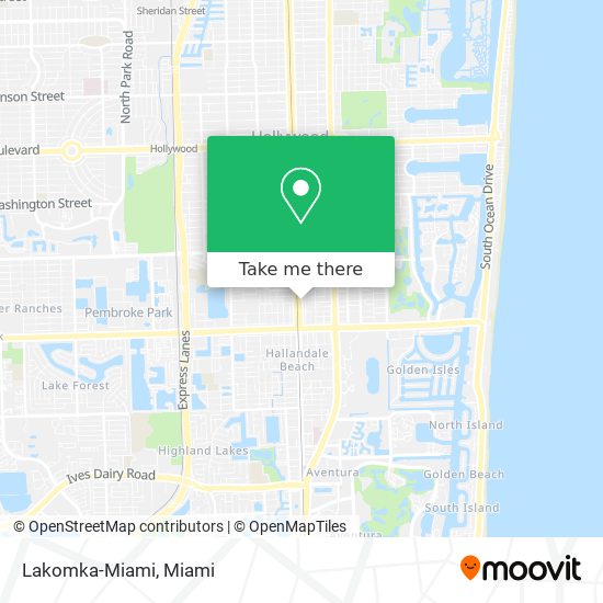 Lakomka-Miami map