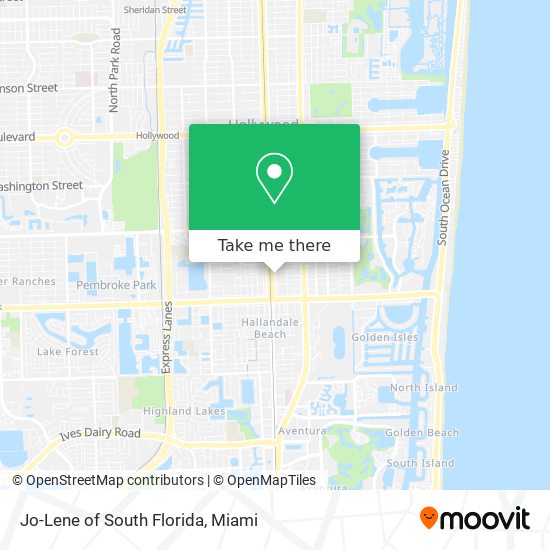 Jo-Lene of South Florida map