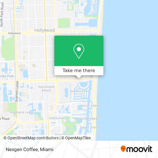 Nexgen Coffee map