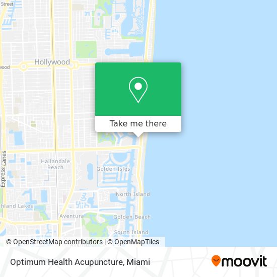 Optimum Health Acupuncture map