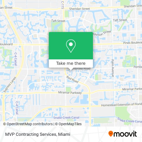MVP Contracting Services map