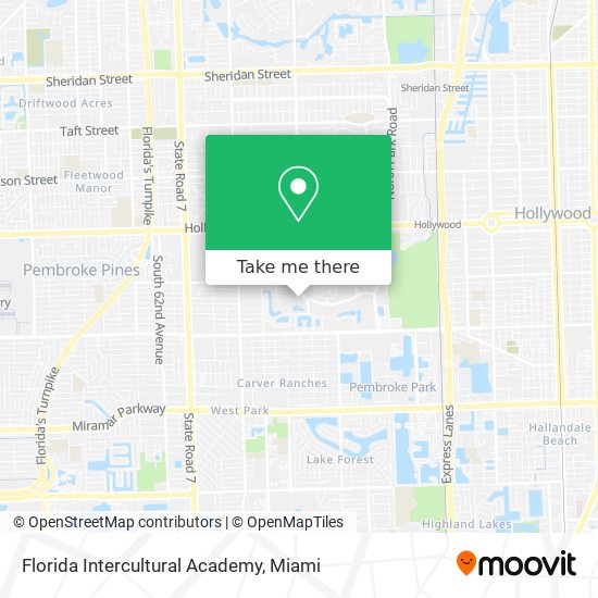 Mapa de Florida Intercultural Academy