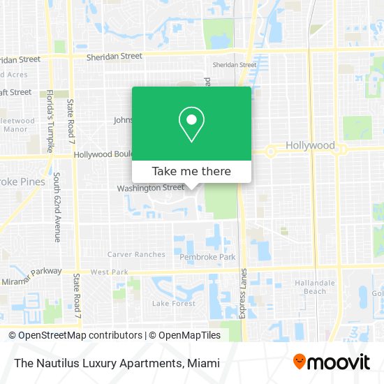 The Nautilus Luxury Apartments map