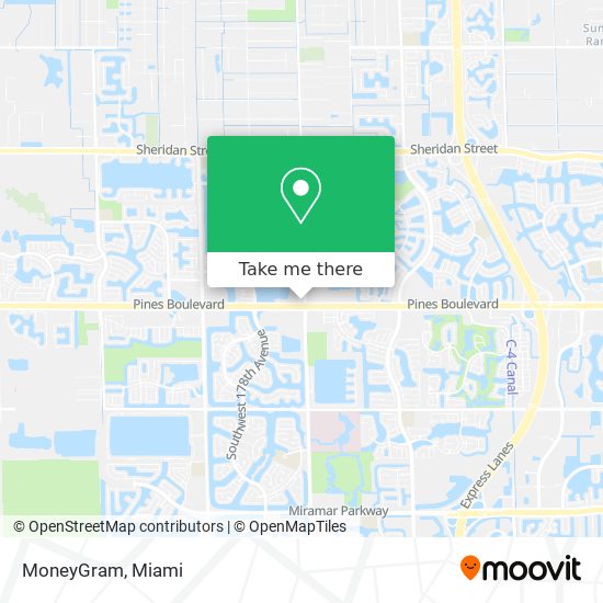 MoneyGram map