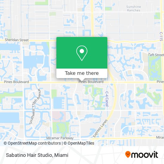 Sabatino Hair Studio map