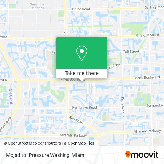 Mojadito: Pressure Washing map