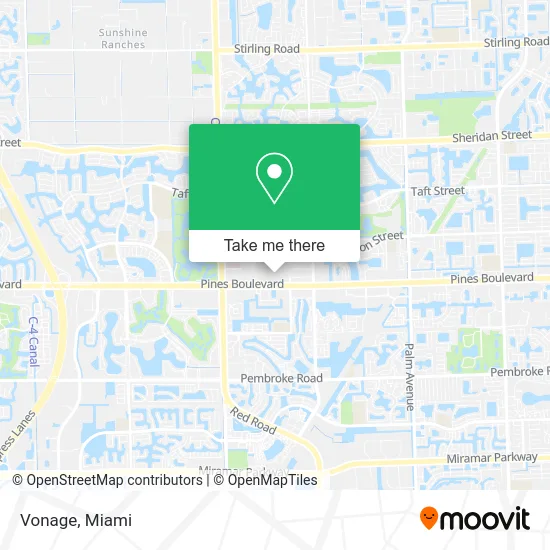 Vonage map