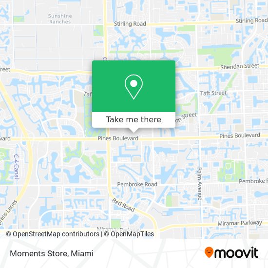 Moments Store map