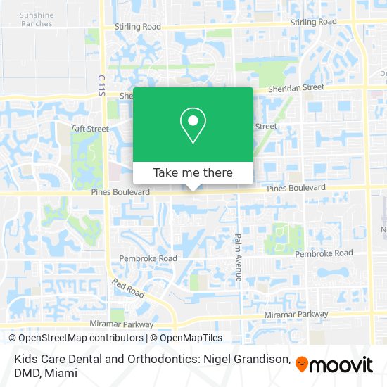 Kids Care Dental and Orthodontics: Nigel Grandison, DMD map