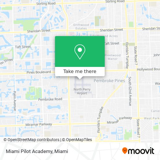 Mapa de Miami Pilot Academy