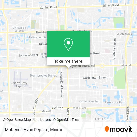 McKenna Hvac Repairs map