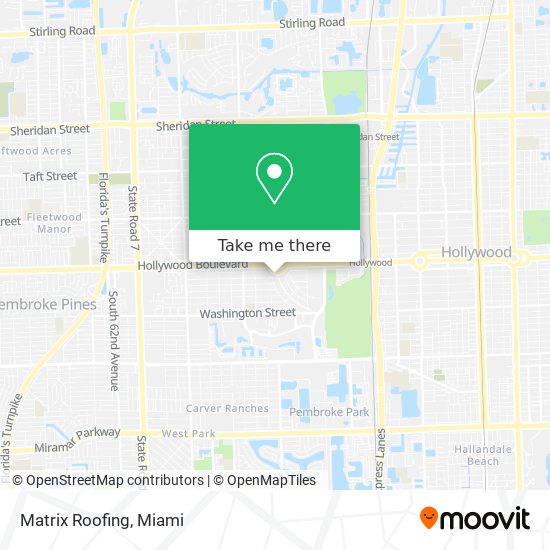 Matrix Roofing map