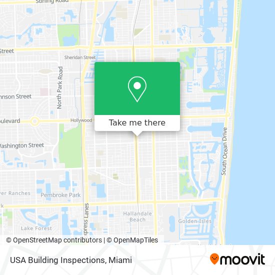 USA Building Inspections map