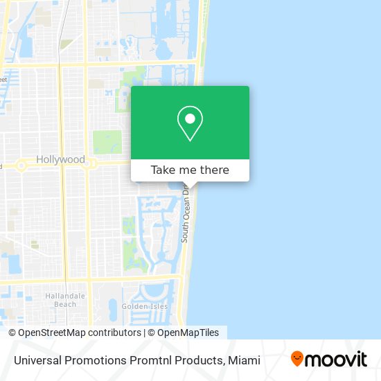 Mapa de Universal Promotions Promtnl Products