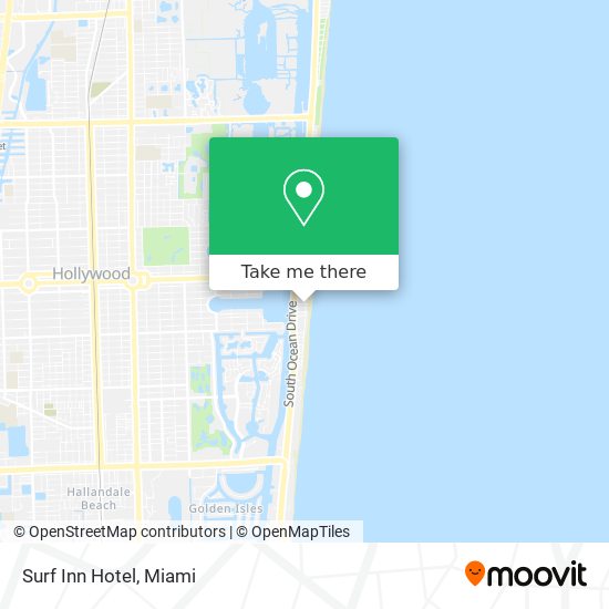 Surf Inn Hotel map