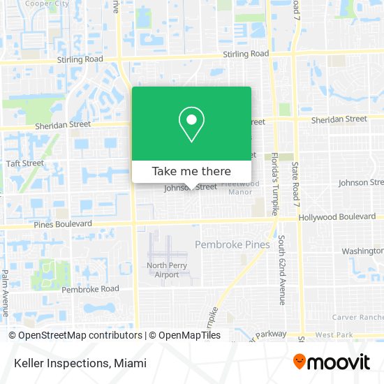 Keller Inspections map