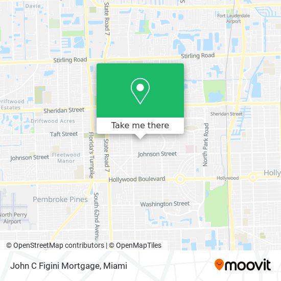 Mapa de John C Figini Mortgage