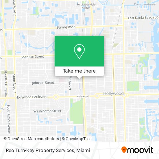 Reo Turn-Key Property Services map