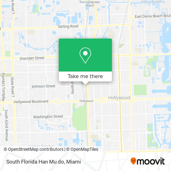South Florida Han Mu do map