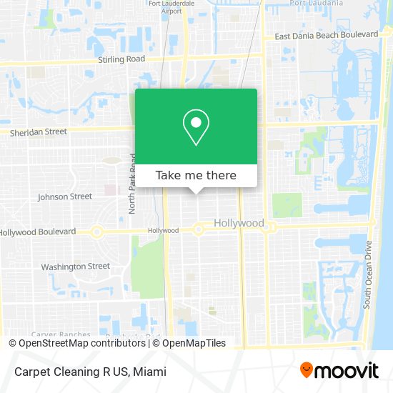Carpet Cleaning R US map