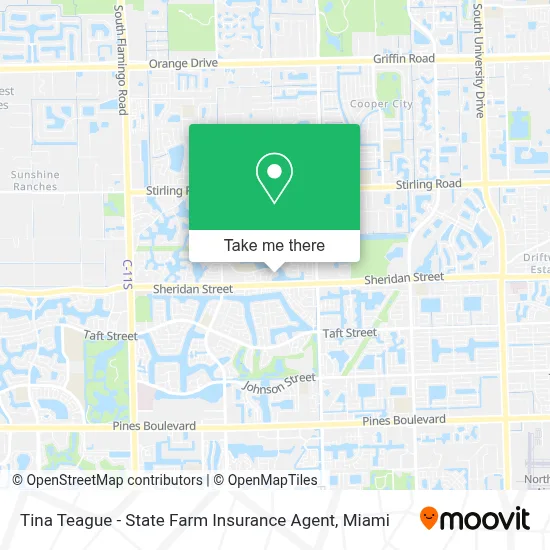 Tina Teague - State Farm Insurance Agent map
