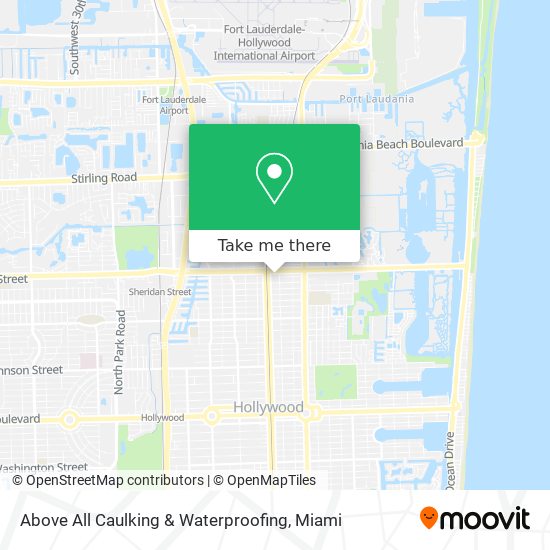 Above All Caulking & Waterproofing map