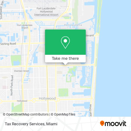 Tax Recovery Services map