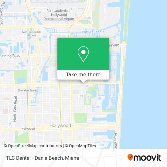 TLC Dental - Dania Beach map