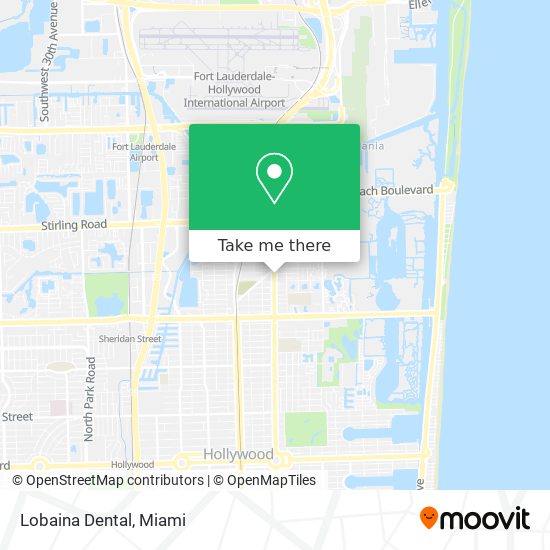 Lobaina Dental map