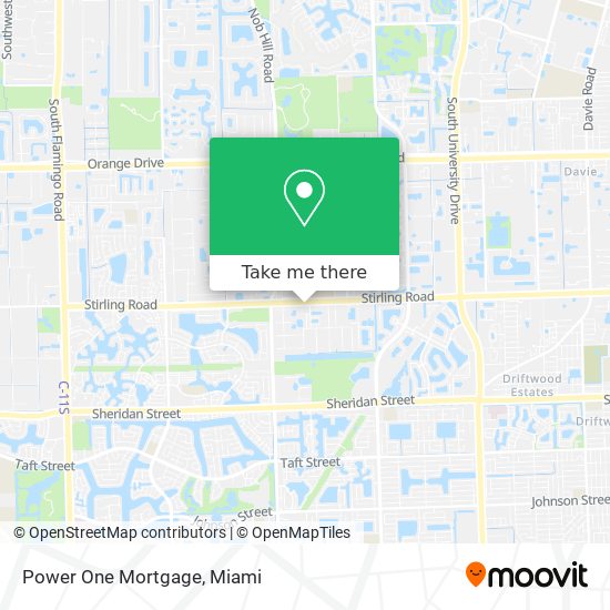 Power One Mortgage map