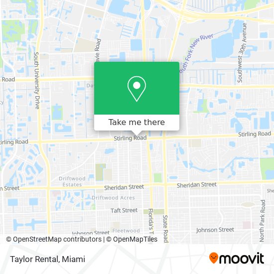 Taylor Rental map