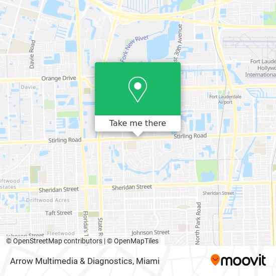 Arrow Multimedia & Diagnostics map